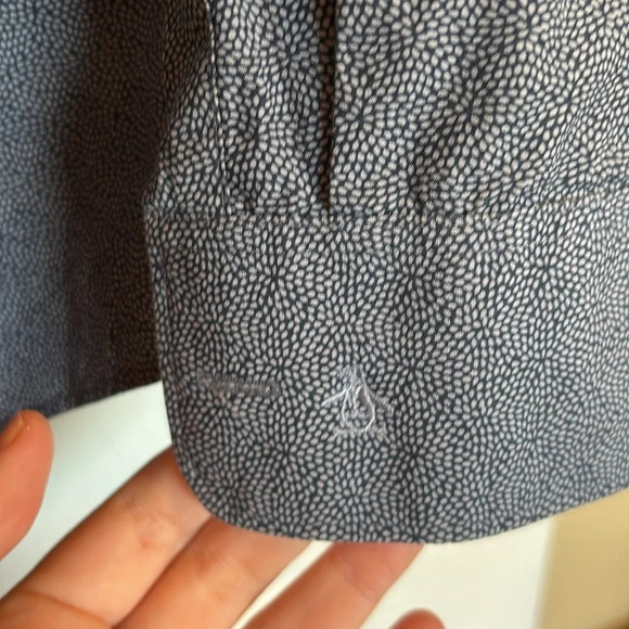 Original Penguin men’s blue long sleeve button down shirt size 16 - Picture 7 of 10